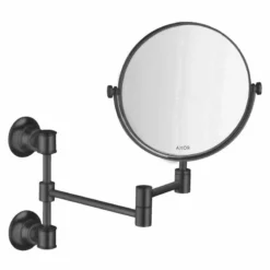Axor Montreux Shaving Mirror - Brushed Black Chrome - 42090340