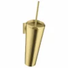 Axor Starck Organic Toilet Brush Holder - Brushed Brass - 42735950
