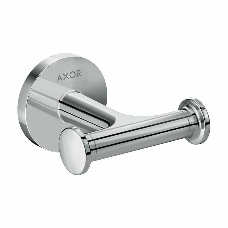 AXOR Universal Circular Double Towel Hook - Chrome - 42812000 1 AXOR Universal Circular Double Towel Hook - Chrome - 42812000