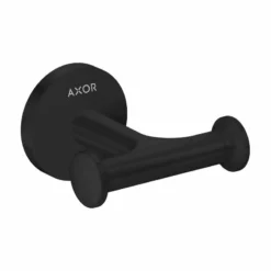 AXOR Universal Circular Double Towel Hook - Matt Black - 42812670