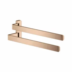 AXOR Universal Towel Holder Twin Handle - Polished Red Gold - 42821300