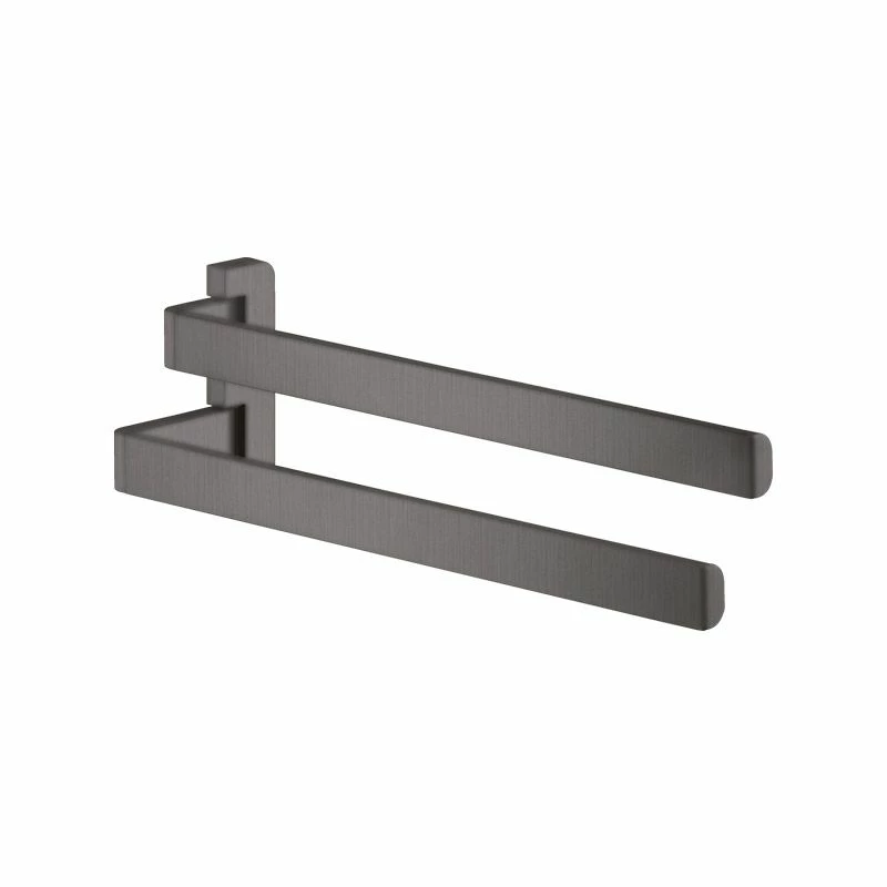 AXOR Universal Towel Holder Twin Handle - Brushed Black Chrome - 42821340 1 AXOR Universal Towel Holder Twin Handle - Brushed Black Chrome - 42821340