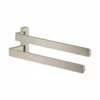 AXOR Universal Towel Holder Twin Handle - Brushed Nickel - 42821820