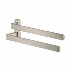 AXOR Universal Towel Holder Twin Handle - Brushed Nickel - 42821820