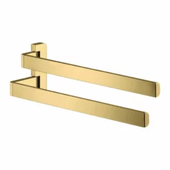 AXOR Universal Towel Holder Twin Handle - Polished Gold Optic - 42821990