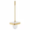 AXOR Universal Toilet Brush Holder Wall Mounted - Brushed Gold Optic - 42835250