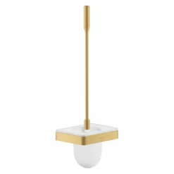 AXOR Universal Toilet Brush Holder Wall Mounted - Brushed Gold Optic - 42835250