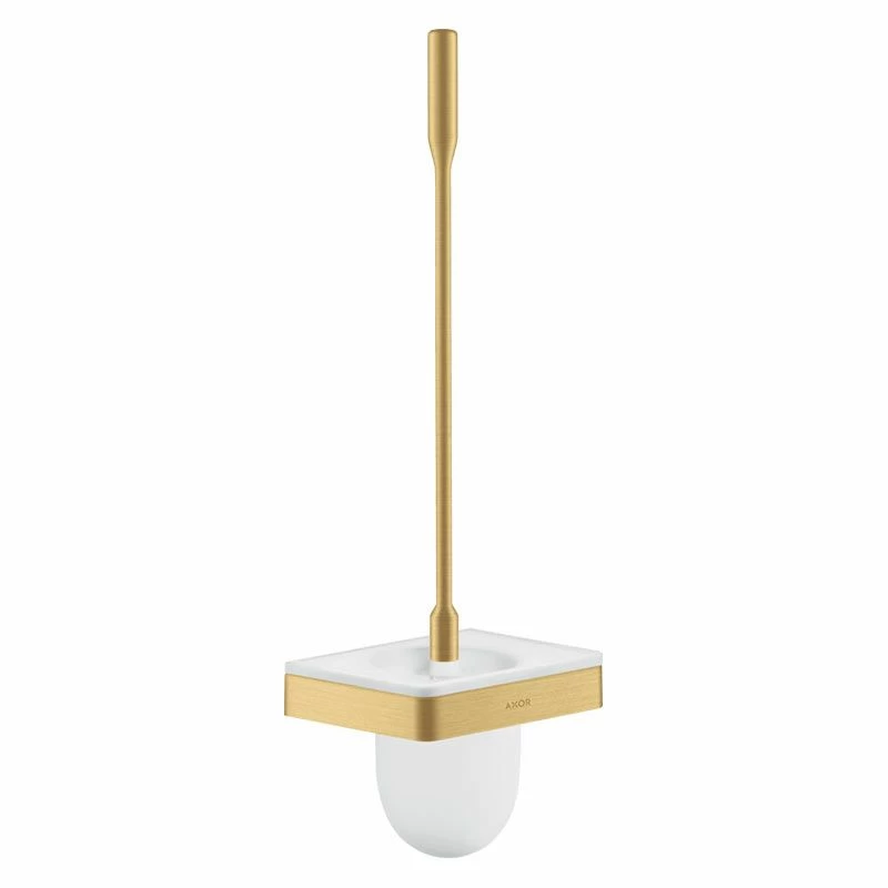 AXOR Universal Toilet Brush Holder Wall Mounted - Brushed Gold Optic - 42835250 1 AXOR Universal Toilet Brush Holder Wall Mounted - Brushed Gold Optic - 42835250