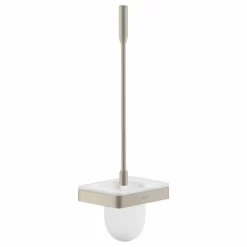 Axor Universal Toilet Brush Holder Wall-Mounted - Brushed Nickel - 42835820