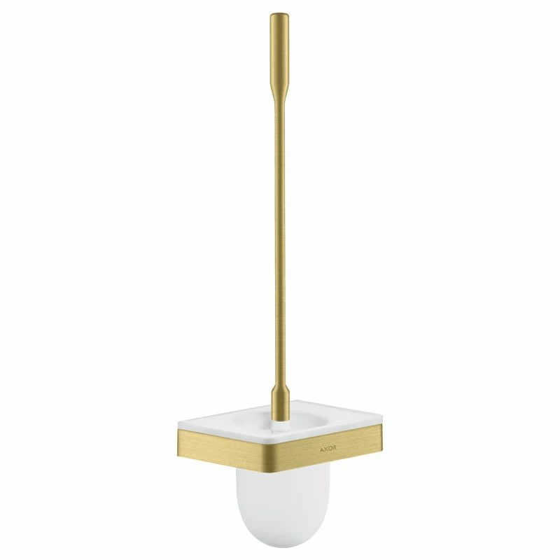 AXOR Universal Toilet Brush Holder Wall Mounted - Brushed Brass - 42835950 1 AXOR Universal Toilet Brush Holder Wall Mounted - Brushed Brass - 42835950