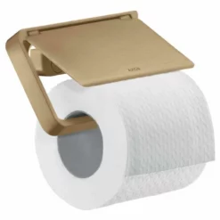 Axor Universal Accessories Toilet Roll Holder With Cover - Brushed Bronze - 42836140