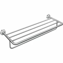 AXOR Universal Circular Towel Rack With Towel Holder - Chrome - 42843000