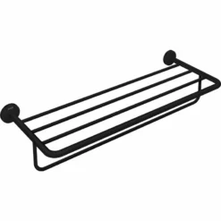AXOR Universal Circular Towel Rack With Towel Holder - Matt Black - 42843670