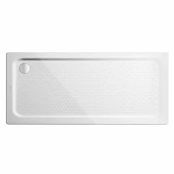 Kaldewei Superplan XXL 1400x800mm Shower Tray With Full Anti-Slip - Alpine White - 435330020001