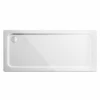 Kaldewei Superplan XXL 1400x800mm Shower Tray With Full Anti-Slip & Easy Clean - Alpine White - 435330023001
