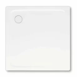 Kaldewei Superplan 800x800mm Shower Tray With Anti Slip 386-1 - Alpine White - 447530000001