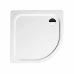 Kaldewei Zirkon 900x900mm Quadrant Shower Tray With Easy Clean 604-1 - Alpine White - 456900013001