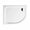 Kaldewei Zirkon 1000x800mm Quadrant Shower Tray 605-1 - Alpine White - 457000010001