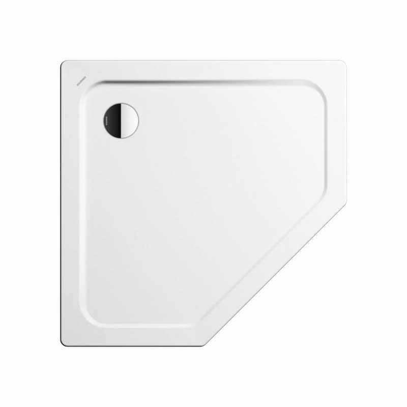 Kaldewei Cornezza 1000x1000mm Pentagonal Shower Tray - Alpine White - 459200010001 1 Kaldewei Cornezza 1000x1000mm Pentagonal Shower Tray - Alpine White - 459200010001