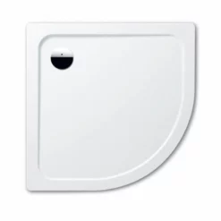 Kaldewei Arrondo 1000 X 1000mm 872-1 Quadrant Shower Tray With Anti Slip - White - 460230000001