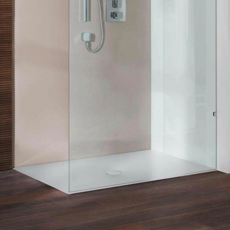 Kaldewei Scona 1800x800mm Shower Tray With Easy Clean Finish - Alpine White - 499600013001 2 Kaldewei Scona 1800x800mm Shower Tray With Easy Clean Finish - Alpine White - 499600013001 - Image 2