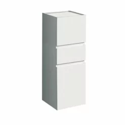 Geberit Renova Plan 105cm Medium Level Bathroom Cabinet - Gloss - White - 501.922.01.1