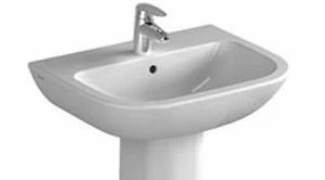 Vitra S20 60cm Basin Two Tap Hole - Basin Only 1 Vitra S20 60cm Basin Two Tap Hole - Basin Only