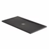April Waifer Rectangular Slate Effect Shower Tray - Black - 1400 X 760mm - 562/999