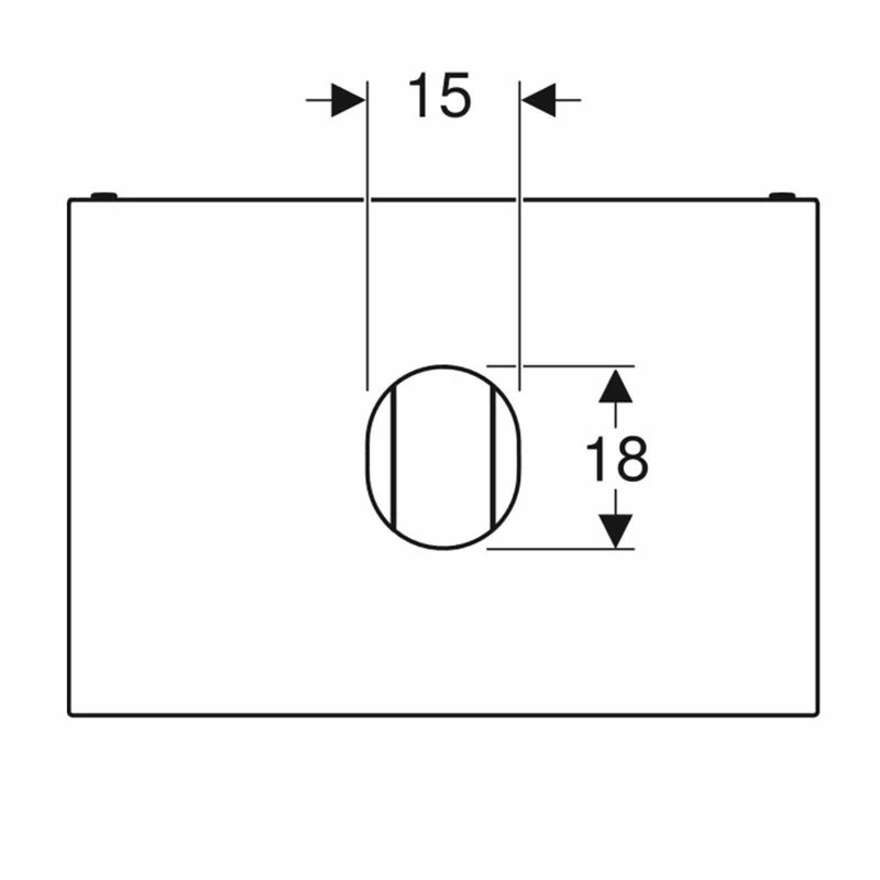 Geberit Variform 750mm Cabinet For Lay-On Washbasin 1 Drawer Shelf Surface & Trap - Dark Hickory - 501.162.00.1 4 Geberit Variform 750mm Cabinet For Lay-On Washbasin 1 Drawer Shelf Surface & Trap - Dark Hickory - 501.162.00.1 - Image 4