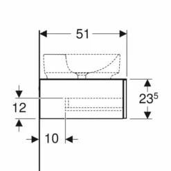 Geberit Variform 1200mm Cabinet For Lay-On Washbasin 2 Drawers Shelf Surface & Trap - Lava - 501.172.00.1 8 Geberit Variform 1200mm Cabinet For Lay-On Washbasin 2 Drawers Shelf Surface & Trap - Lava - 501.172.00.1 -IDEAL STANDARD Shop 5 0 501.172.00.1 dimensions 1