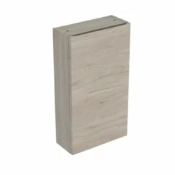 Geberit Renova Plan 70cm High Level Bathroom Cabinet - Textured Foil - Light Hickory - 501.920.00.1