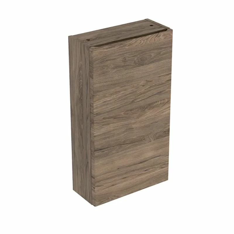Geberit Renova Plan 70cm High Level Bathroom Cabinet - Textured Foil - Hickory - 501.920.JR.1 1 Geberit Renova Plan 70cm High Level Bathroom Cabinet - Textured Foil - Hickory - 501.920.JR.1