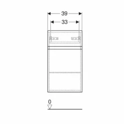 Geberit Renova Plan 70cm Low Level Bathroom Cabinet - Textured Foil - Hickory - 501.921.JR.1 6 Geberit Renova Plan 70cm Low Level Bathroom Cabinet - Textured Foil - Hickory - 501.921.JR.1 -IDEAL STANDARD Shop 5 0 501.921.jr .1 dimensions1
