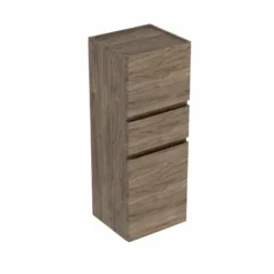 Geberit Renova Plan 105cm Medium Level Bathroom Cabinet - Textured Foil - Hickory - 501.922.JR.1