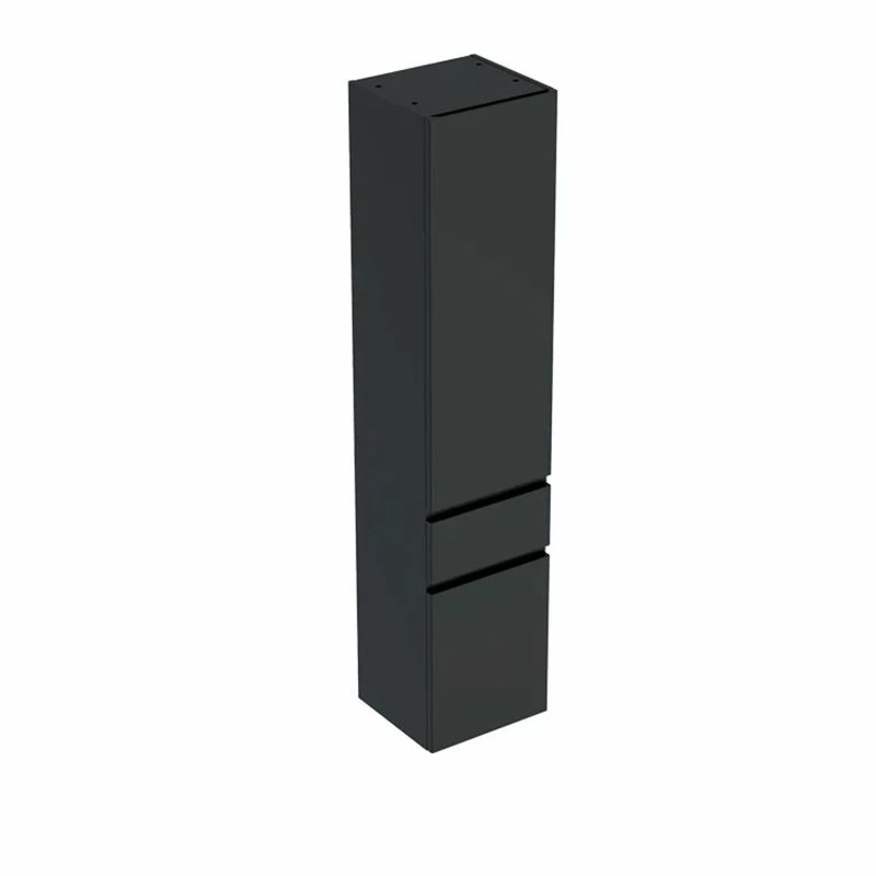 Geberit Renova Plan 180cm Tall Bathroom Cabinet - Matt - Lava - 501.923.JK.1 1 Geberit Renova Plan 180cm Tall Bathroom Cabinet - Matt - Lava - 501.923.JK.1