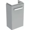 Geberit Selnova Compact Vanity Unit For 400mm Handrinse Basin - Grey - 501.487.00.1