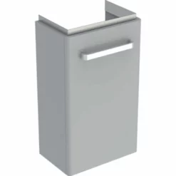 Geberit Selnova Compact Vanity Unit For 400mm Handrinse Basin - Grey - 501.487.00.1
