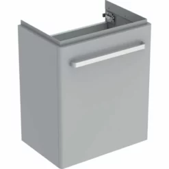 Geberit Selnova Compact Vanity Unit For 550mm Basin - Grey - 501.614.42.1
