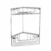 Miller Classic Large Two Tier Corner Basket Chrome - 655C