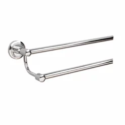 Miller Oslo Double Towel Rail 655mm Chrome - 8027C
