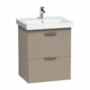 Roca DAMA-N Unik Base Unit With 2 Drawers (548 X 435 X 675 Mm) - Cashmere - 856606400