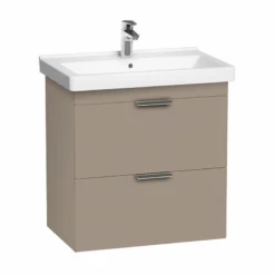 Roca DAMA-N Unik Base Unit With 2 Drawers (648 X 435 X 675 Mm) - Cashmere - 856607400