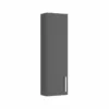 Roca Prisma 1200mm Wall Hung Column Unit Reversible - Anthracite Grey - 856887153