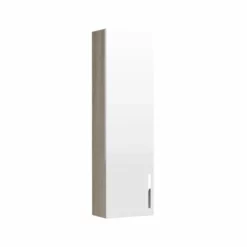 Roca Prisma 1200mm Wall Hung Column Unit Reversible - Ash/White - 856887322