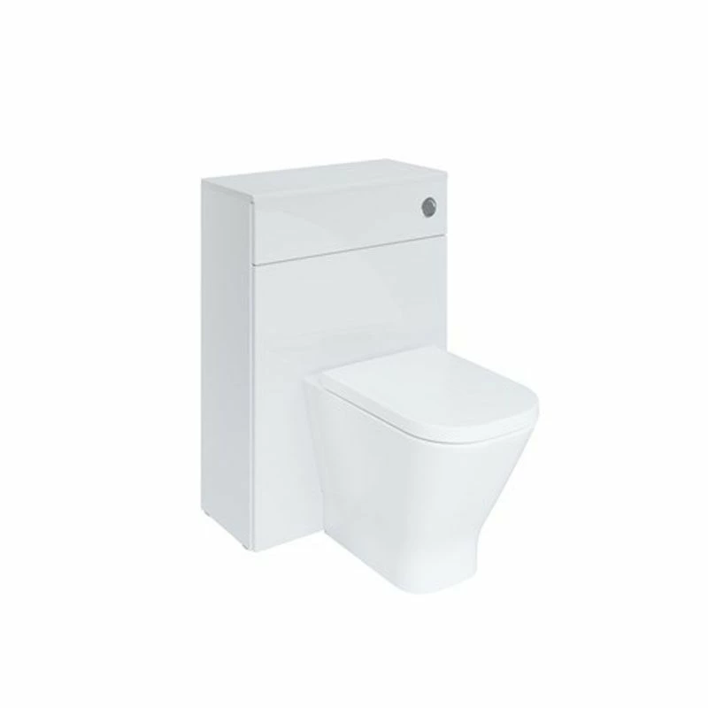 Roca Victoria Maxi 600mm Back To Wall WC Unit - Gloss White - 857432806 1 Roca Victoria Maxi 600mm Back To Wall WC Unit - Gloss White - 857432806
