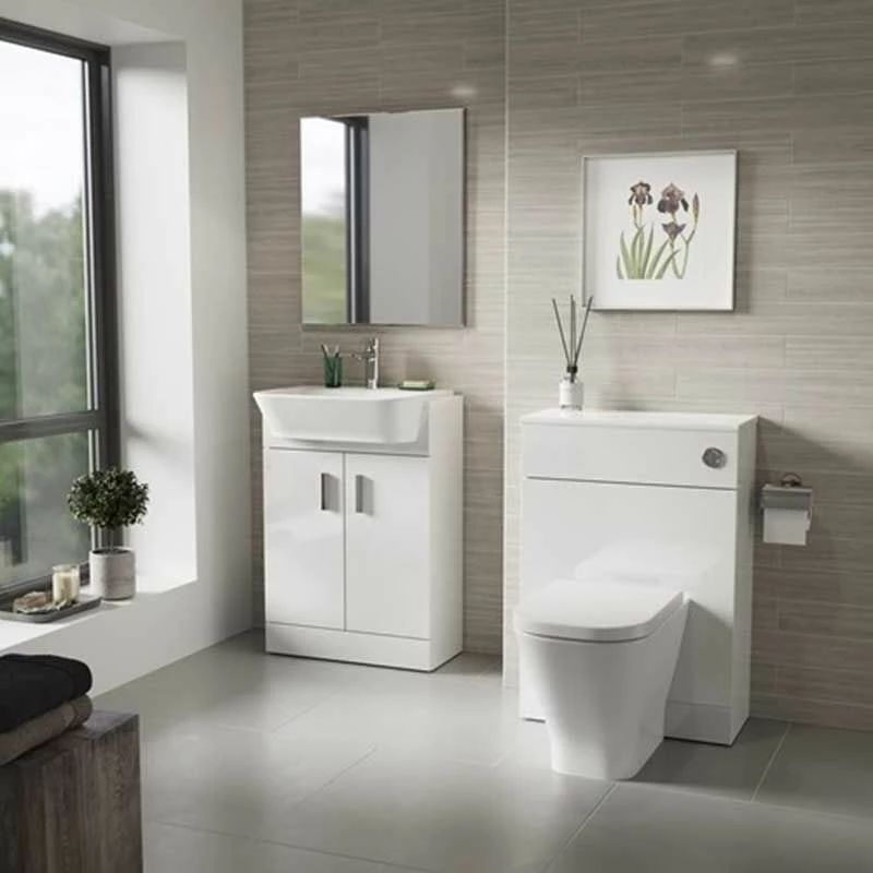 Roca Victoria Maxi 600mm Back To Wall WC Unit - Gloss White - 857432806 2 Roca Victoria Maxi 600mm Back To Wall WC Unit - Gloss White - 857432806 - Image 2