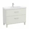Roca Romea 1000mm Unik 2 Drawer Vanity Unit - Unit Only - Matte White - 857492415