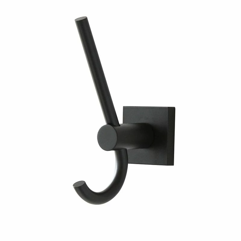 Miller Atlanta Double Robe Hook Black - 8812B 1 Miller Atlanta Double Robe Hook Black - 8812B