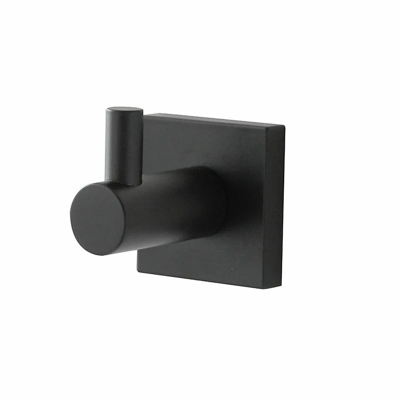 Miller Atlanta Single Robe Hook Black - 8822B 1 Miller Atlanta Single Robe Hook Black - 8822B