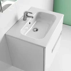 Roca Victoria-N 2 Drawer Vanity Unit & Basin 600mm - Gloss White - 855834806 17 Roca Victoria-N 2 Drawer Vanity Unit & Basin 600mm - Gloss White - 855834806 -IDEAL STANDARD Shop 8 9
